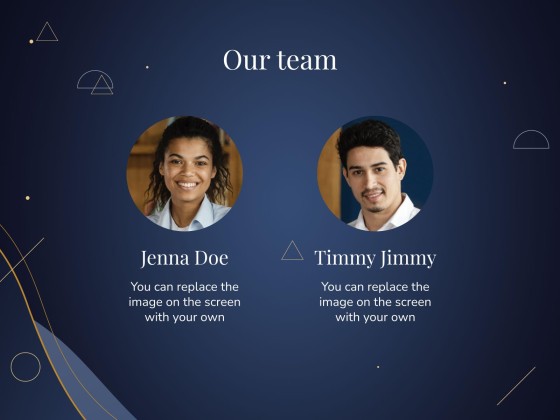 온라인 비즈니스 분석 웨비나 프레젠테이션 템플릿