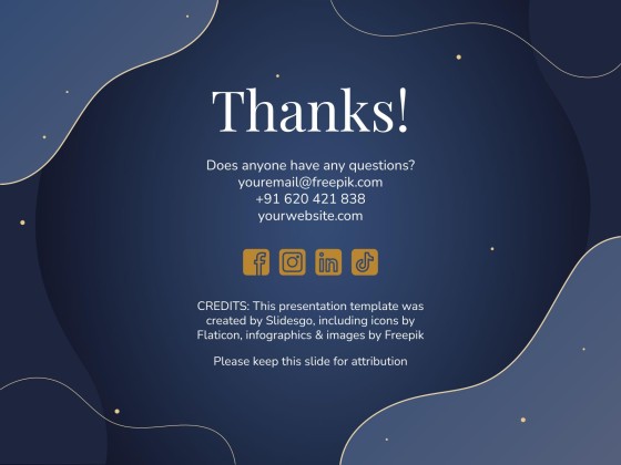 온라인 비즈니스 분석 웨비나 프레젠테이션 템플릿