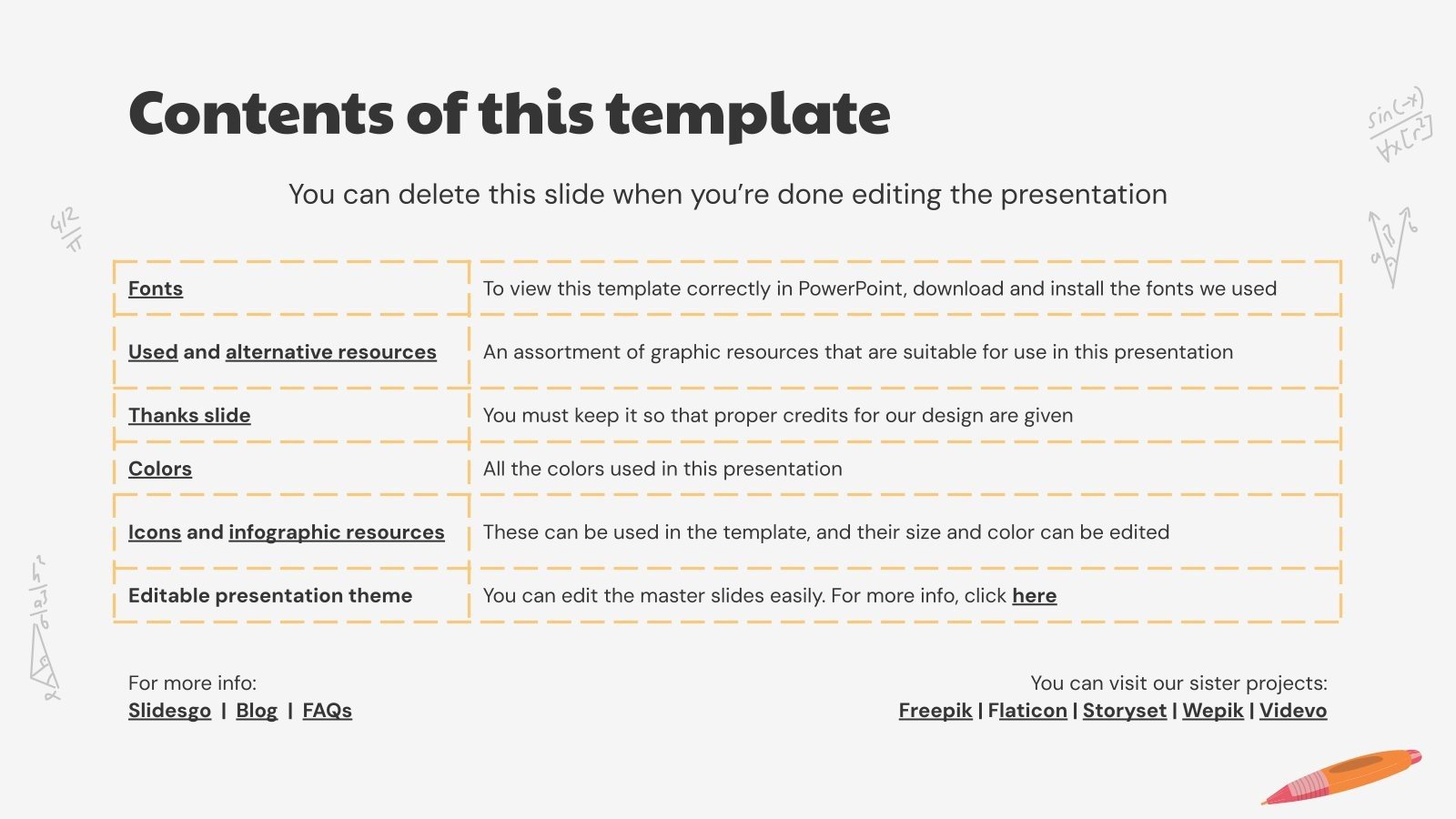 From algebra to geometry for middle school google slides