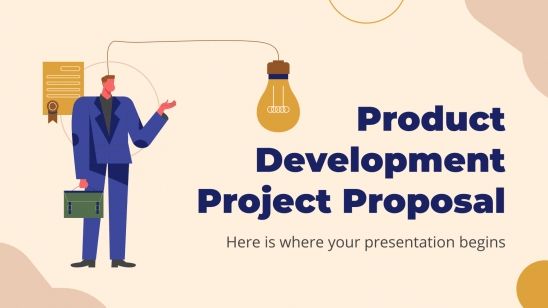 Proposition de projet de développement de produits : Modèles de présentation
