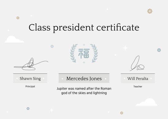 Modelo de apresentação Prêmios Coroa de Laurel para o ensino médio