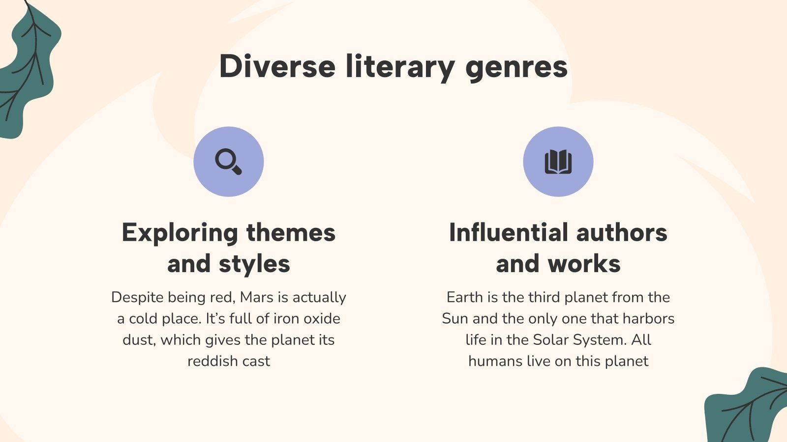 Literary Movements and Genres Spanish 11th Grade