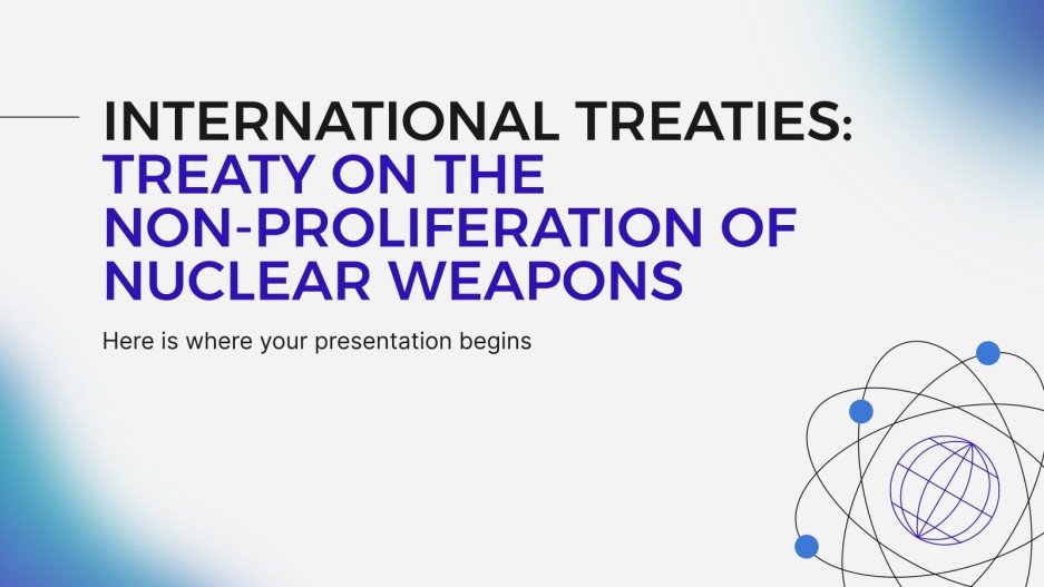 Treaty on the NonProliferation of Nuclear Weapons