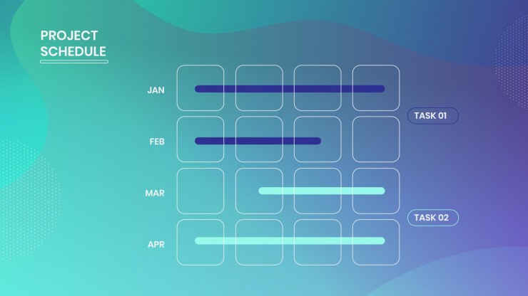 Abstract Business Meeting presentation template