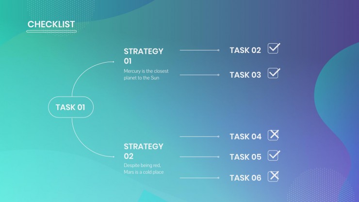 Abstract Business Meeting presentation template
