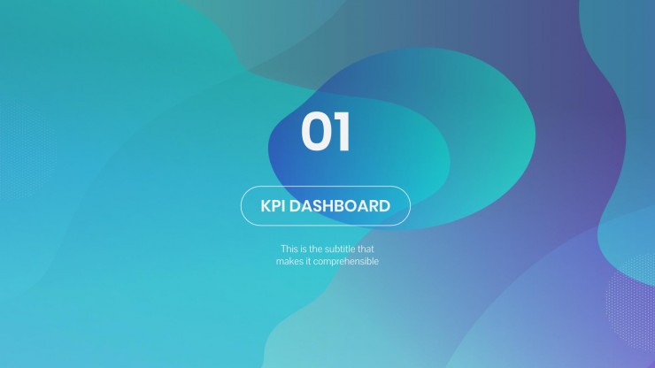 Abstract Business Meeting presentation template