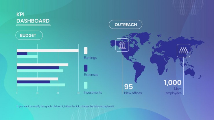 Abstract Business Meeting presentation template