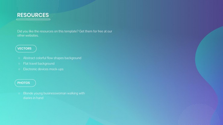 Abstract Business Meeting presentation template