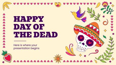 Free Día de Muertos Google Slides themes and PPT templates