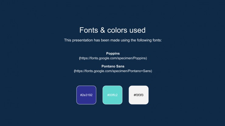 Abstract Business Meeting presentation template