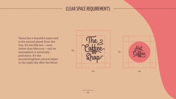 Marque Coffee Shop : Modèles de présentation