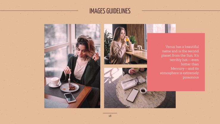 Marque Coffee Shop : Modèles de présentation