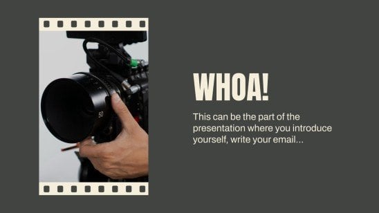 Happy Global Day for Audiovisual Heritage presentation template 