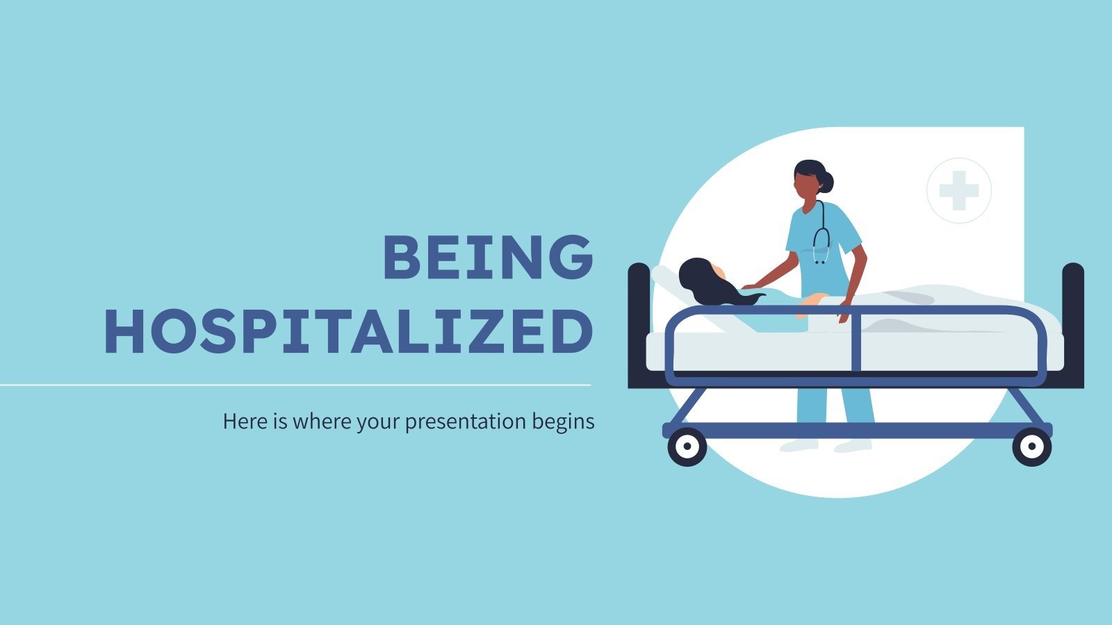 Being Hospitalized Google Slides & PowerPoint template