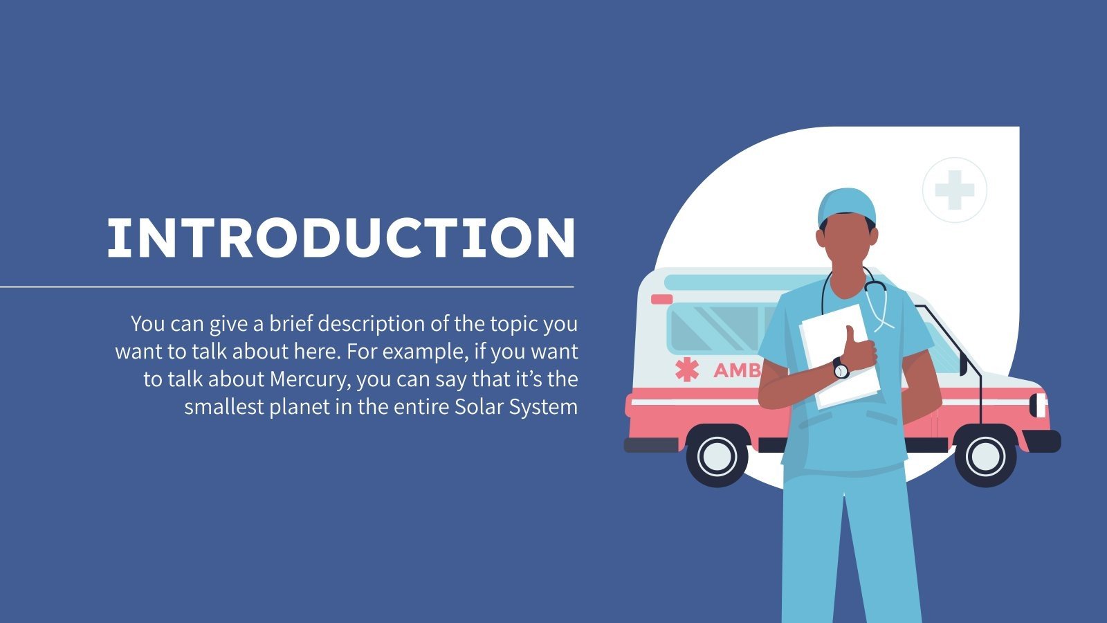 Being Hospitalized Google Slides & PowerPoint template