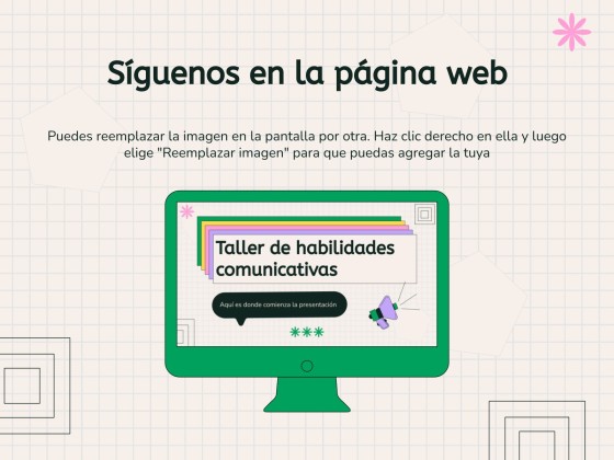 Communication Skills Training Workshop presentation template 