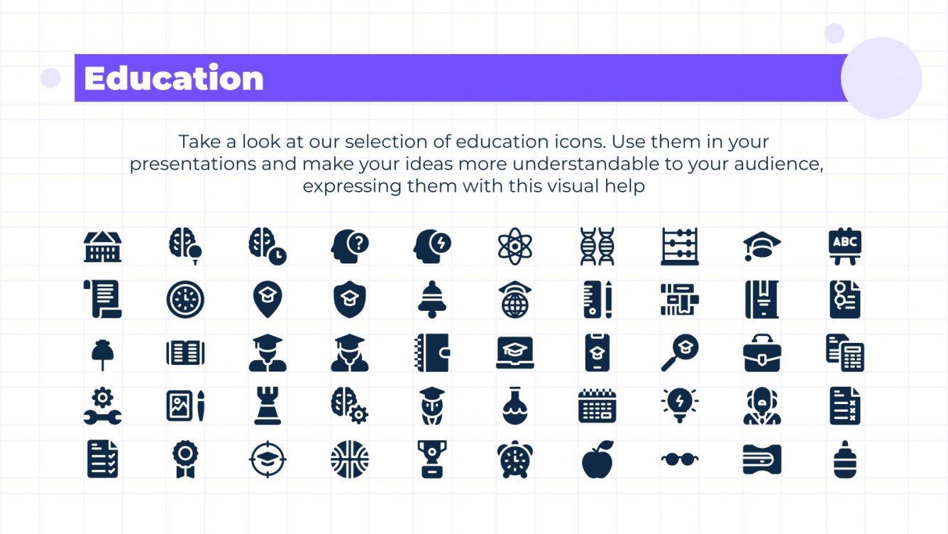 Icons Resources Template for Google Slides & PowerPoint