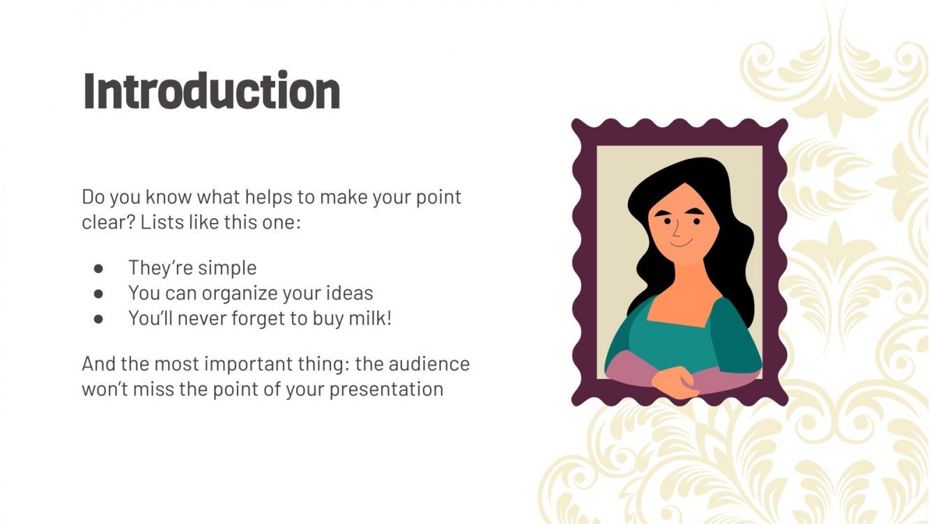 Renaissance History Lesson Google Slides & PPT template