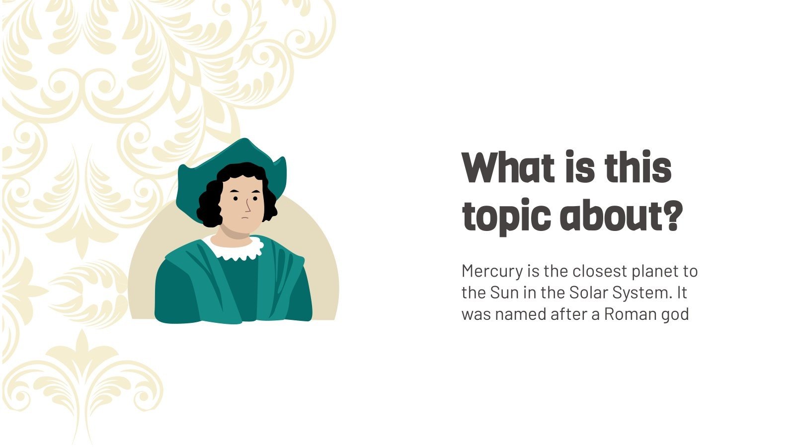 Renaissance History Lesson Google Slides & PPT template