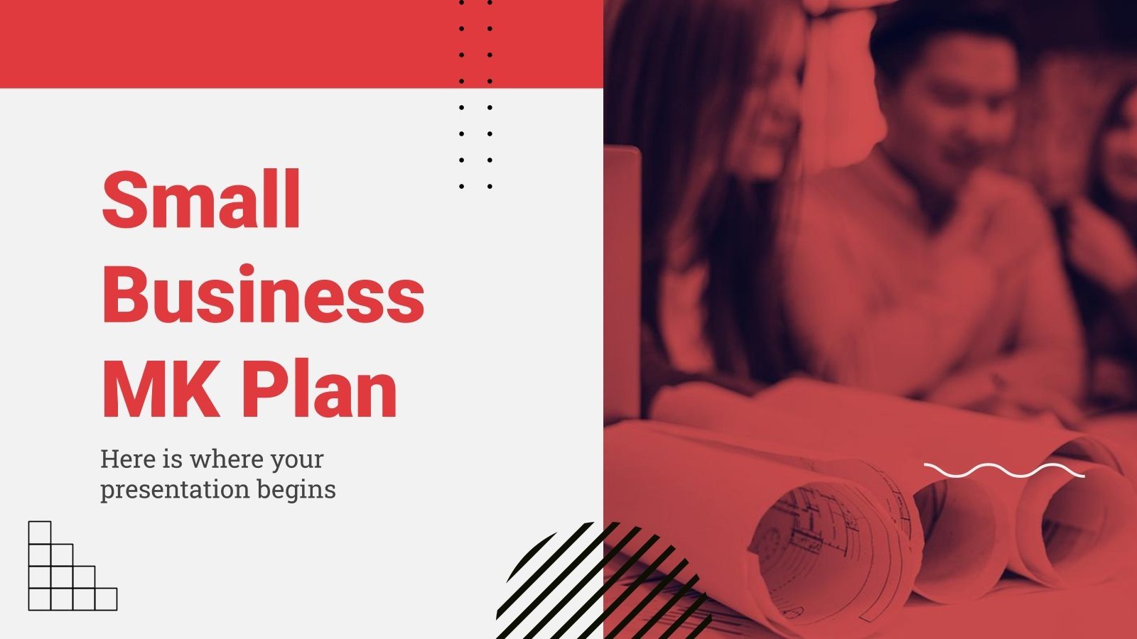 Plan de marketing pour les petites entreprises Modèles de présentation