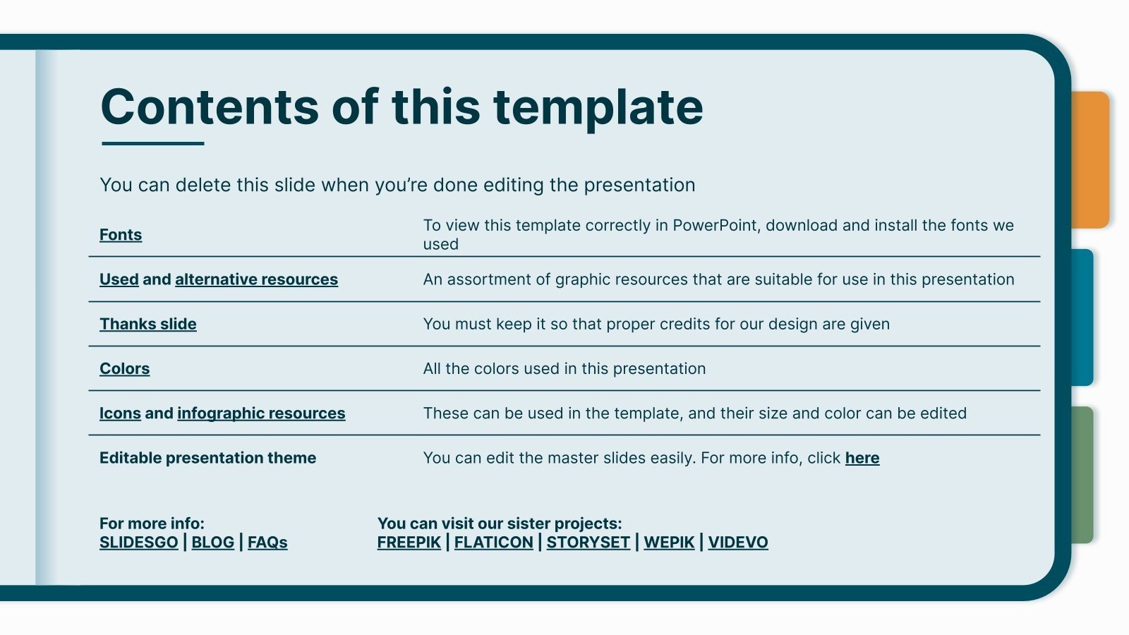Project Summary | Google Slides & PowerPoint template