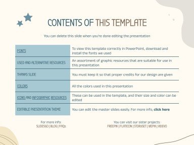 Plantilla de presentación Estilo boho y colores pastel para talleres