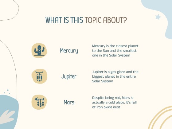 Plantilla de presentación Estilo boho y colores pastel para talleres