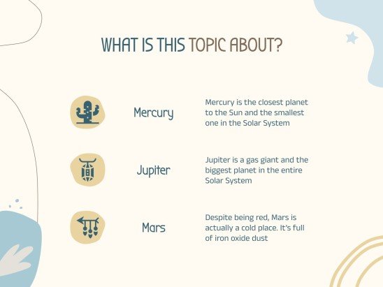 Plantilla de presentación Estilo boho y colores pastel para talleres