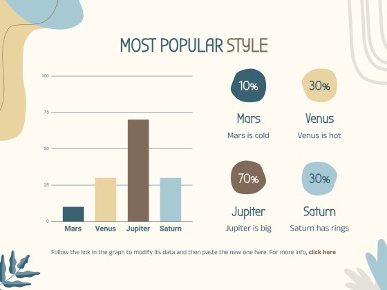 Plantilla de presentación Estilo boho y colores pastel para talleres