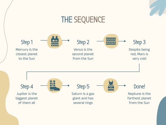 Plantilla de presentación Estilo boho y colores pastel para talleres