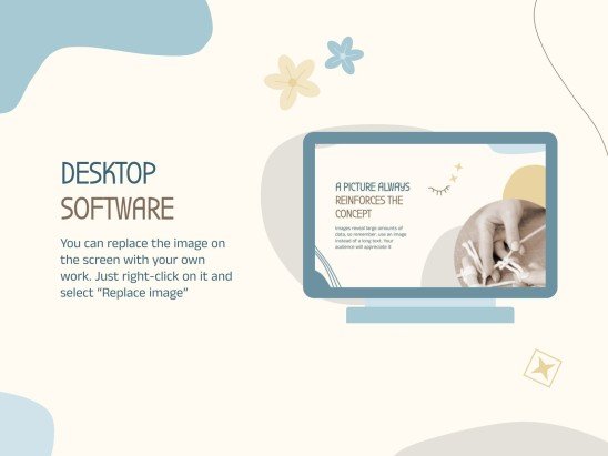 Plantilla de presentación Estilo boho y colores pastel para talleres