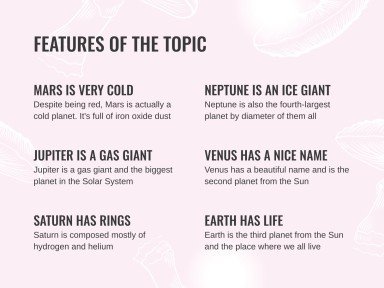 버섯 웨비나 프레젠테이션 템플릿