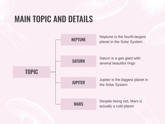 버섯 웨비나 프레젠테이션 템플릿