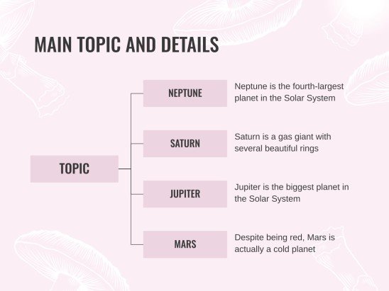 버섯 웨비나 프레젠테이션 템플릿