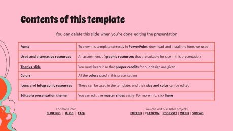 Stratégie de médias sociaux de police de caractères des années 70 Modèles de présentation