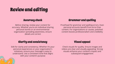 Stratégie de médias sociaux de police de caractères des années 70 Modèles de présentation