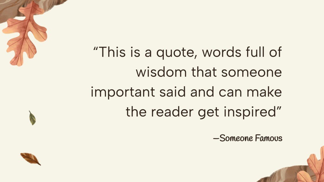 Fall Break College Google Slides & PowerPoint