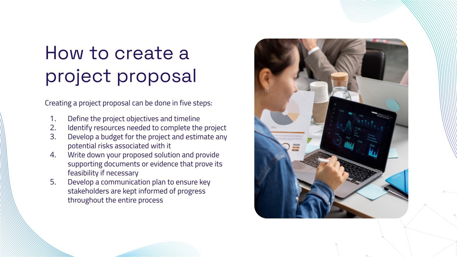 Proposition de projet de migration de données Modèles de présentation