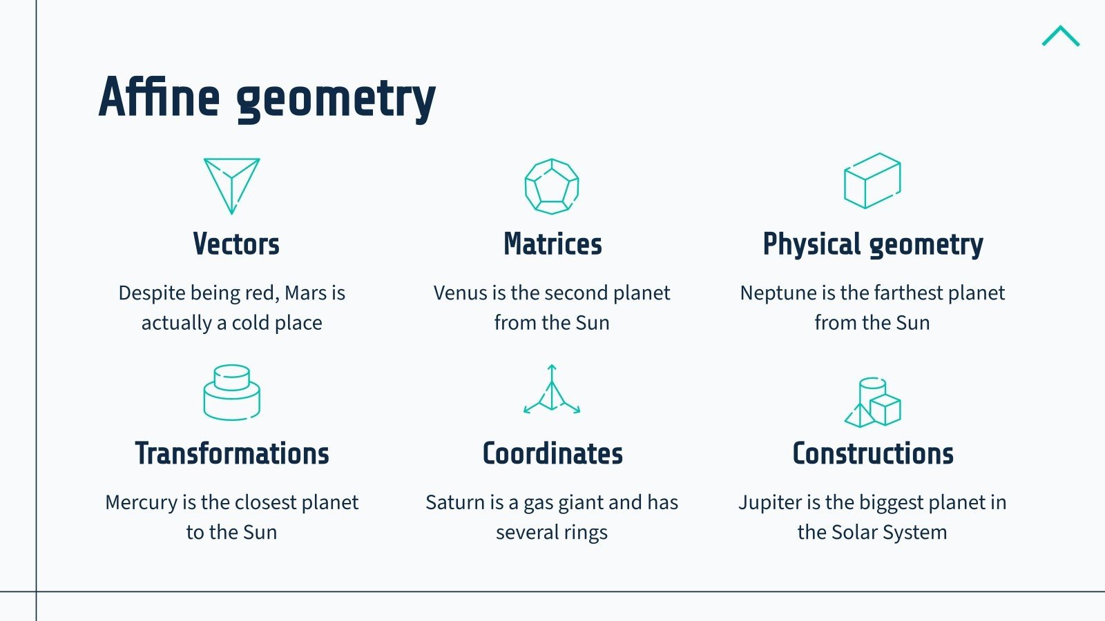 Geometry Bachelor of Arts in Mathematics Google Slides