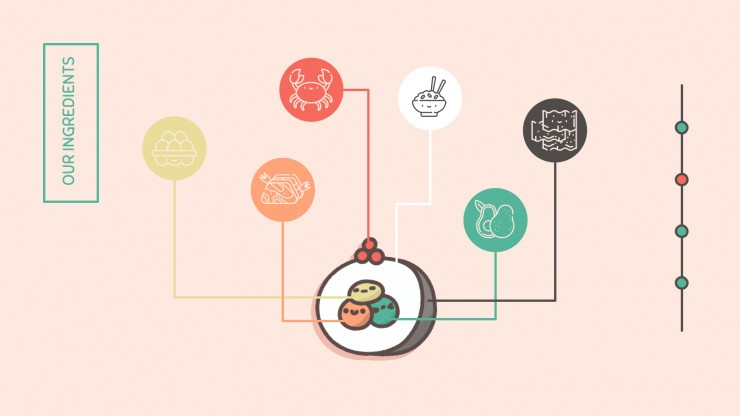 Kawaii Sushi Company presentation template