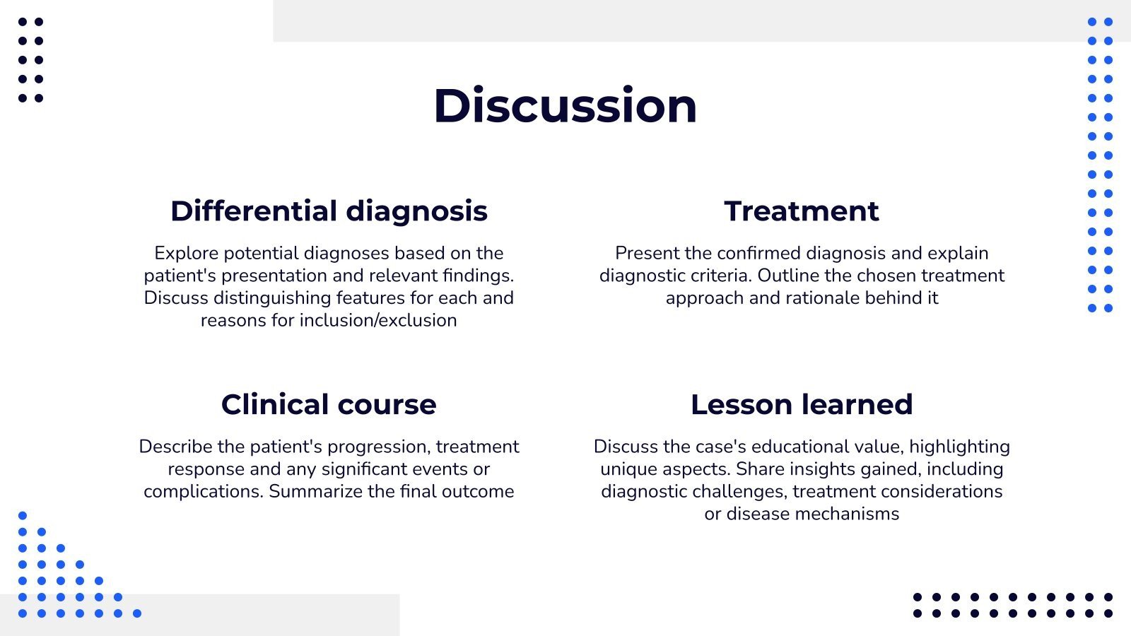 Remote Patient Monitoring Case Report Google Slides & PPT