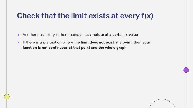 How to Prove that a Function is Continuous | Google Slides