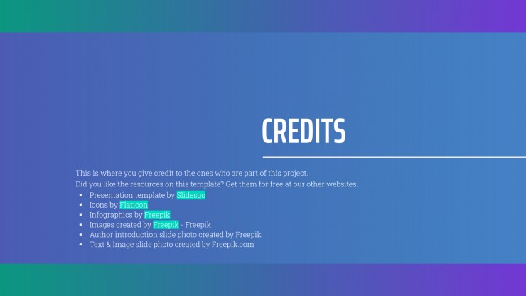 Plantilla de presentación Estrategia para redes sociales con degradado y formas isométricas