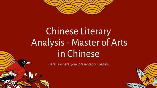 Free Chinese Language-themed Google Slides and PPT Templates