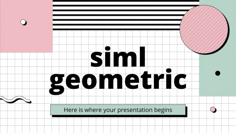 Free Geometric Google Slide themes and PowerPoint templates