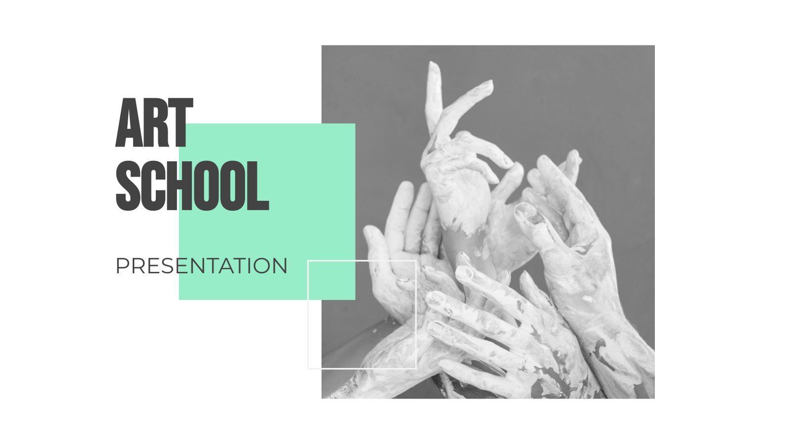 Art School presentation template 