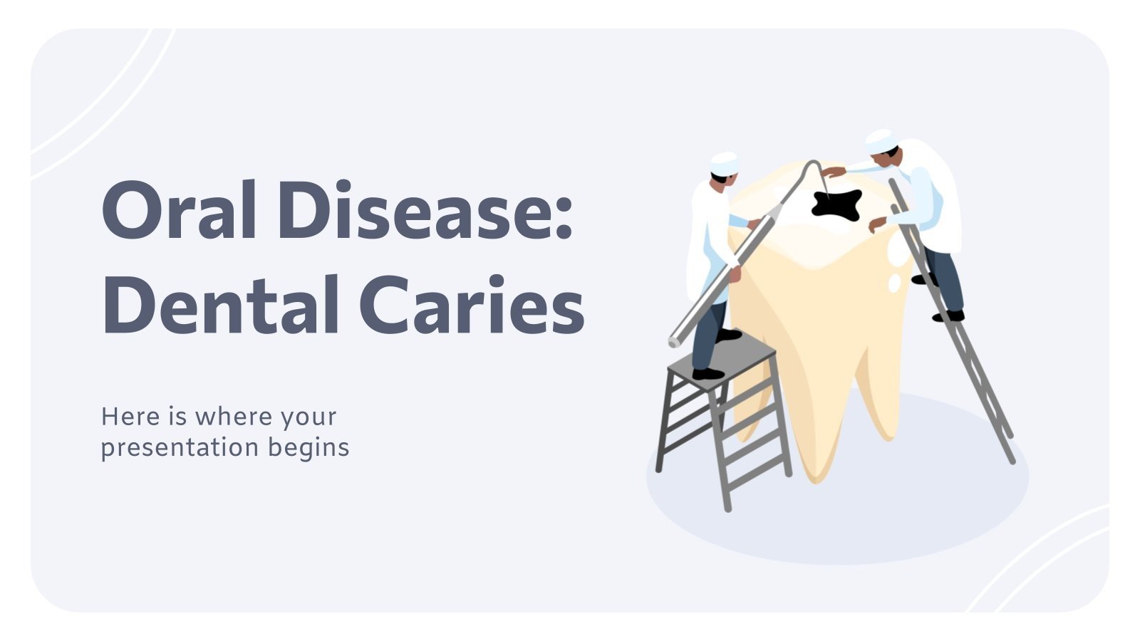 Free templates for Google Slides and PPT about Dentistry