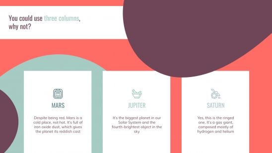 Organic Forms presentation template