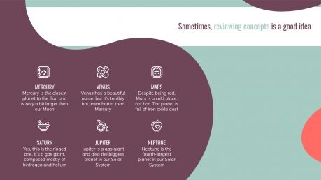 Organic Forms presentation template