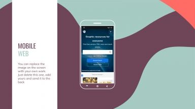 Organic Forms presentation template